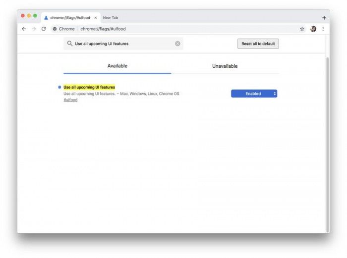 Chrome新flag：一鍵啟用所有實(shí)驗(yàn)性功能和特性