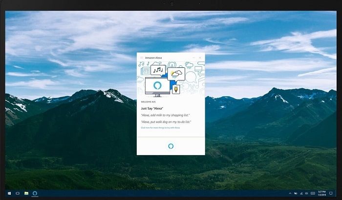 亞馬遜為Windows 10設(shè)備開發(fā)UWP版Alexa應(yīng)用程序