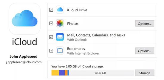 蘋果iCloud Windows版更新：修復(fù)Wind10兼容性問題