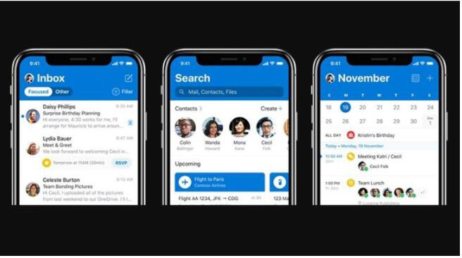 微軟Outlook iOS版更新：全新UI設(shè)計(jì)，體驗(yàn)大提升