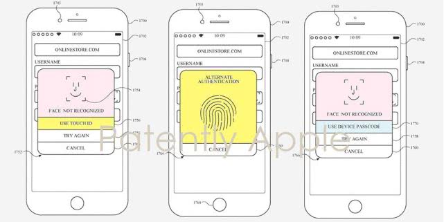 iPhone將來或同時(shí)提供人臉和指紋識(shí)別功能