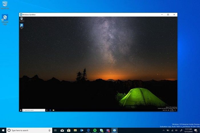 Windows 10引入Windows Sandbox沙盒子系統(tǒng)